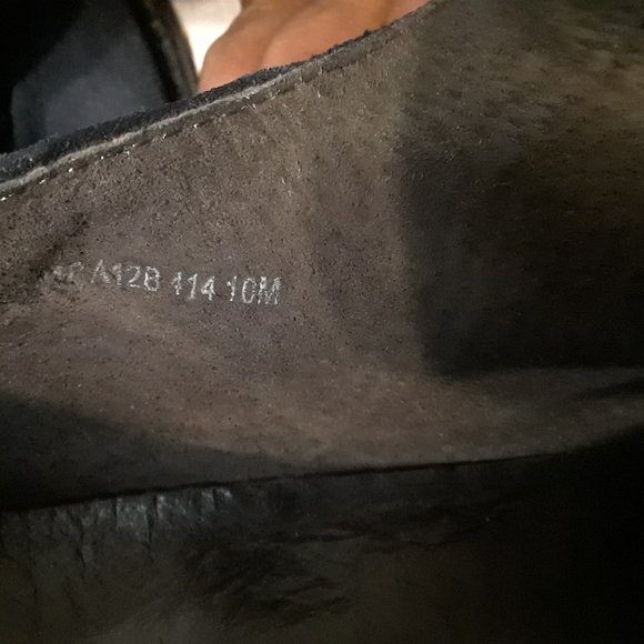 JOHN VARVATOS Double Monk Shoes Blue Suede - Picture 10 of 10